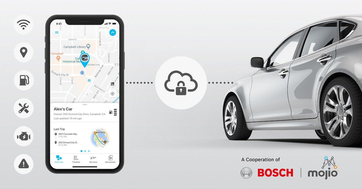 Bosch and Mojio Debut Integrated Connected Mobility Solution 