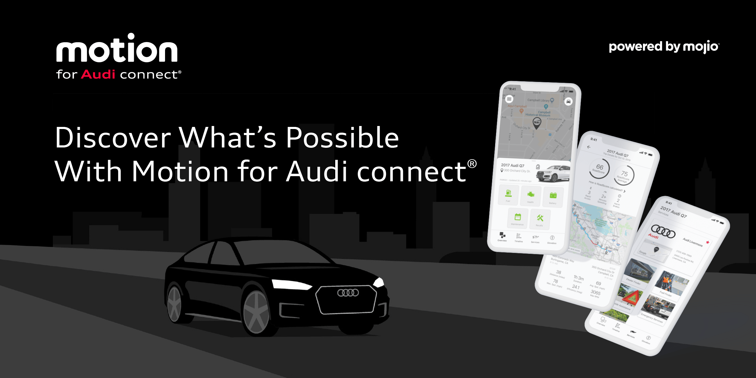 Motion for Audi Connect